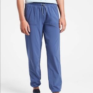 Athleta Girl Unlined High Jump Blue Joggers Kids Large 12